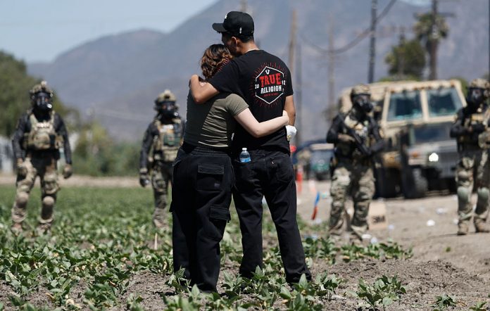 ICE Raid At Southern California Farm Sparks Protests