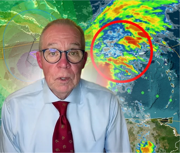 John Morales alerta: Santo Domingo supera los 500 mm de lluvia por tormenta Melissa