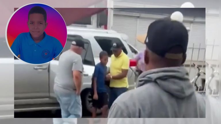 Sano y salvo aparece niño reportado desaparecido en Monte Plata durante lluvias por Melissa