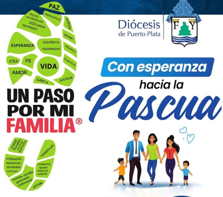 Centenares de católicos puertoplateños participaron en caminata “Un Paso por mi Familia 2025”