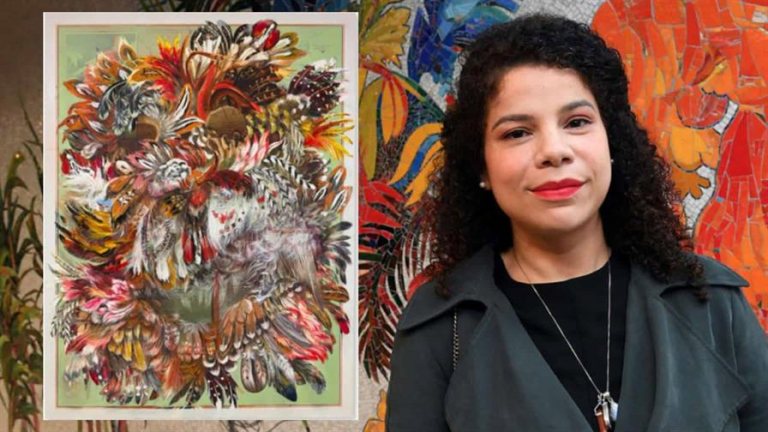 Firelei Báez rompe récord: primera artista dominicana en superar el millón de dólares en subasta