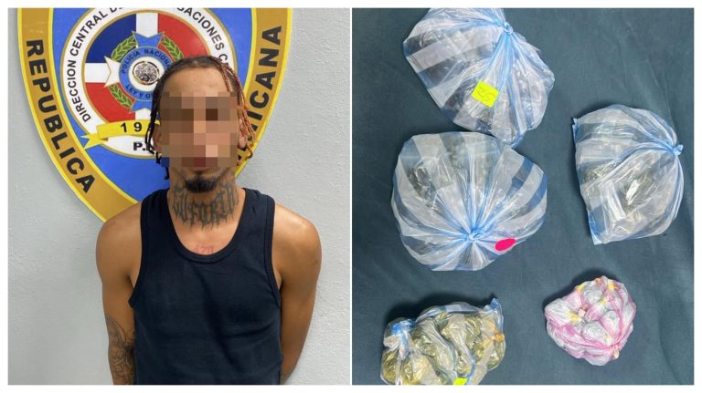 Operativo en Palm Village deja un detenido y narcóticos ocupados en Sosúa