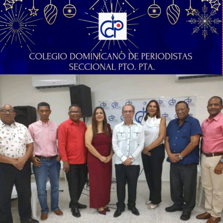 CDP en Puerto Plata realizó cena de Navidad; instan a periodista ser portavoces de causas sociales