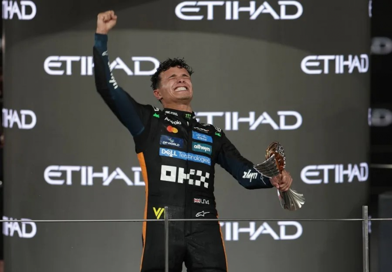 Lando Norris se consagra campeón mundial de Fórmula 1 en Abu Dabi