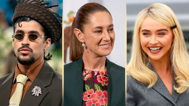 Sheinbaum destaca en el top de las personas más elegantes del 2025 junto a Bad Bunny y Sabrina Carpenter, según The New York Times