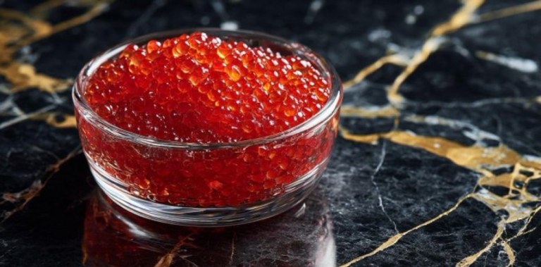 Insólito: Mujer se roba 22 tarros de caviar rojo para comérselos sola
