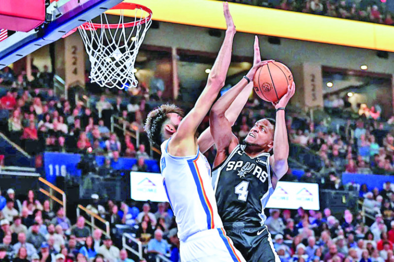 D´Aaron Fox sobresale en el nuevo triunfo de los Spurs sobre el Thunder