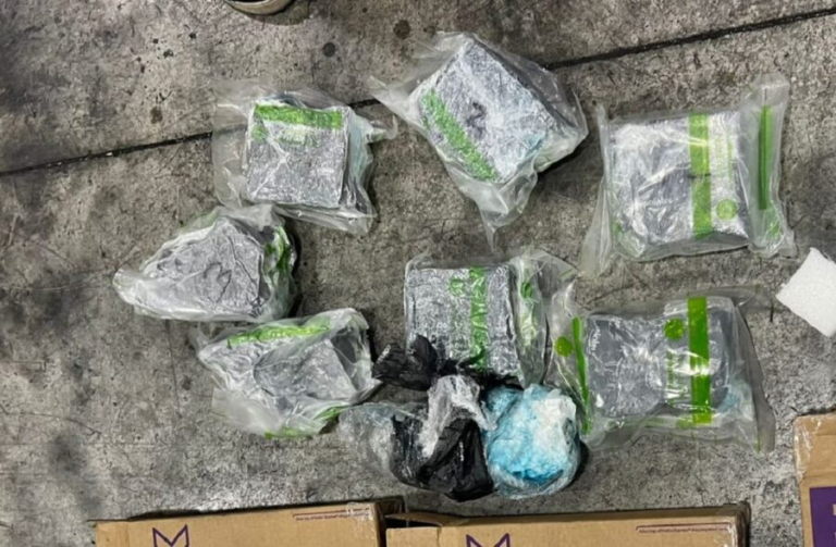 DNCD frustra envío de ocho paquetes de cocaína a España