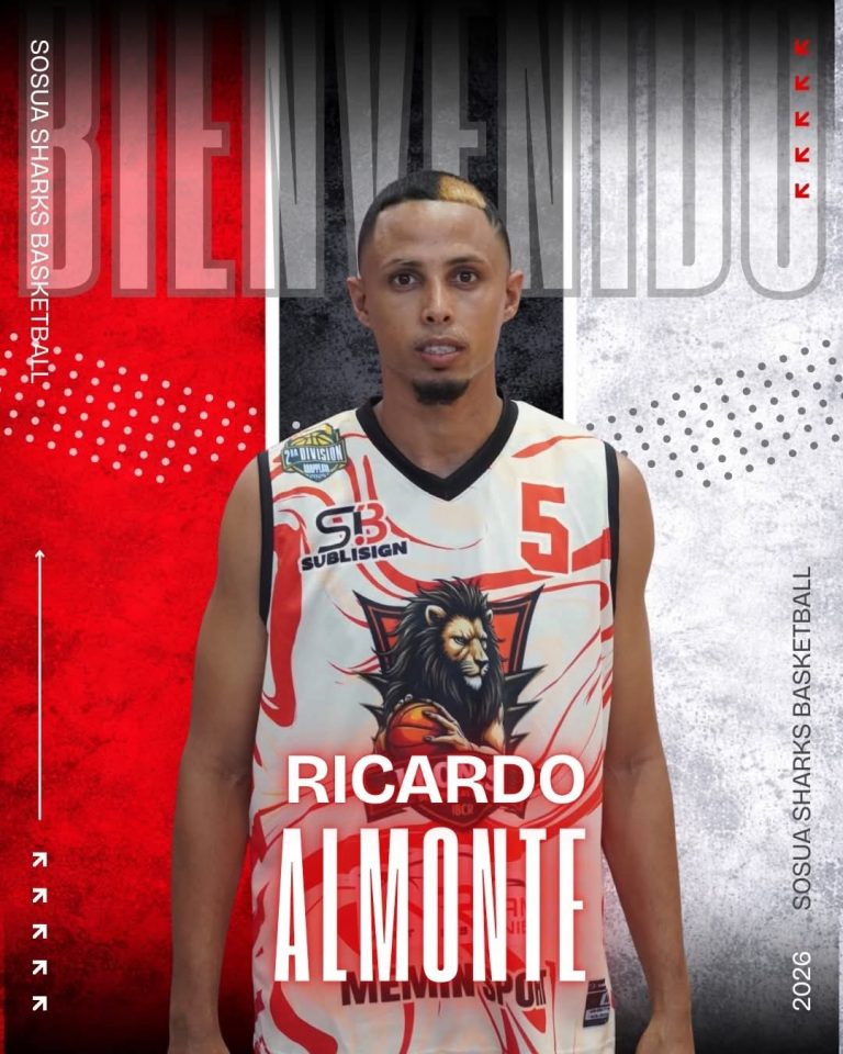 Sosúa Sharks adquiere a Ricardo Almonte (Makaco) desde Mellizos del Sur.