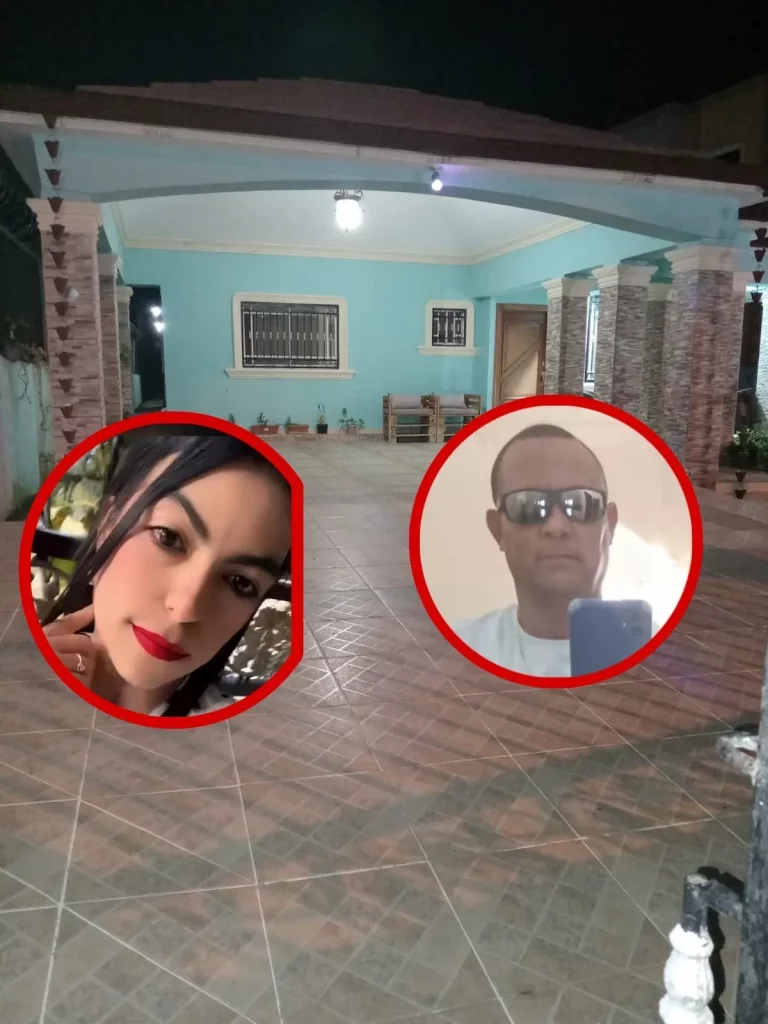 Video | Pareja es asesinada a tiros en marquesina de su residencia en Tireo, Constanza