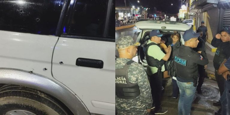 Ataque armado contra vehículo de funcionaria penitenciaria genera pánico en Monterrico