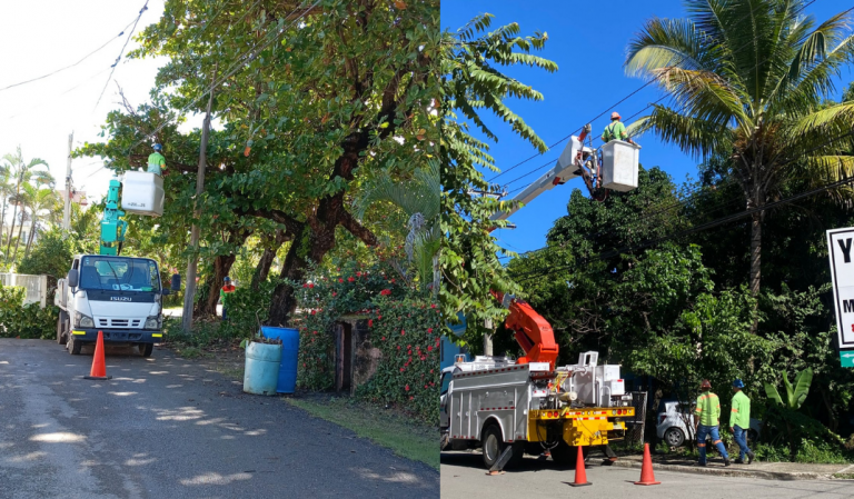 Edenorte informa que resolvió al 100 % las averías eléctricas provocadas por vaguada en Puerto Plata