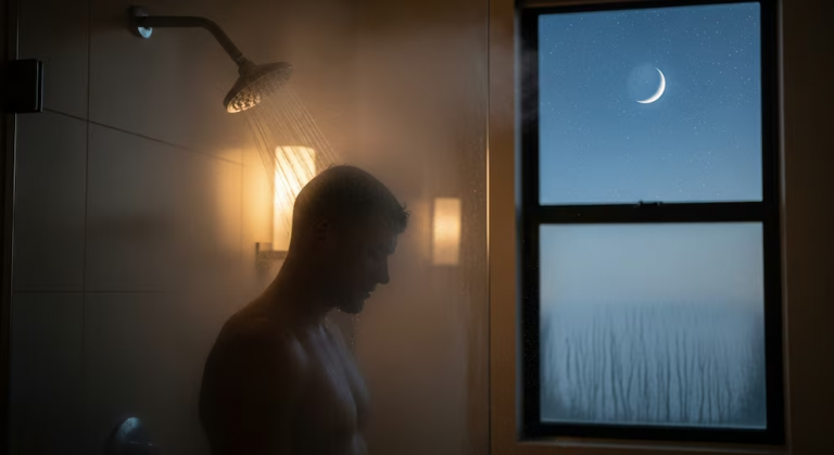 Qué significa que las personas se bañen siempre por la noche, según la IA