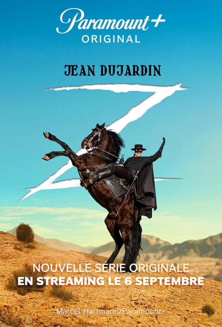 Un Zorro muy político vuelve en una serie protagonizada por Jean Dujardin