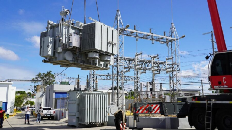 Trasladarán transformador de potencia que beneficiaria a 35 sectores enfocados en Santo Domingo Oeste