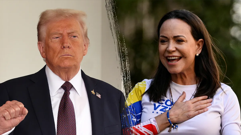 Trump recibirá a María Corina Machado el jueves en la Casa Blanca