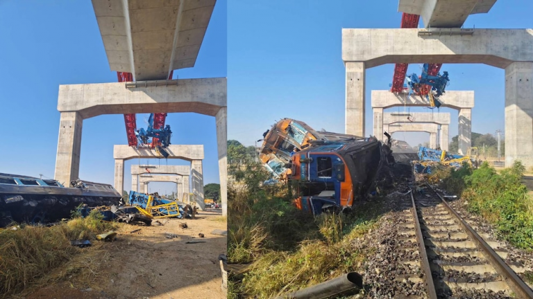 Una grúa de construcción cayó sobre un tren de pasajeros en Tailandia: al menos 25 muertos y 64 heridos