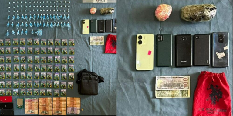 DNCD y MP realizan allanamientos en Las Matas de Farfán; arrestan tres personas y ocupan drogas y dinero