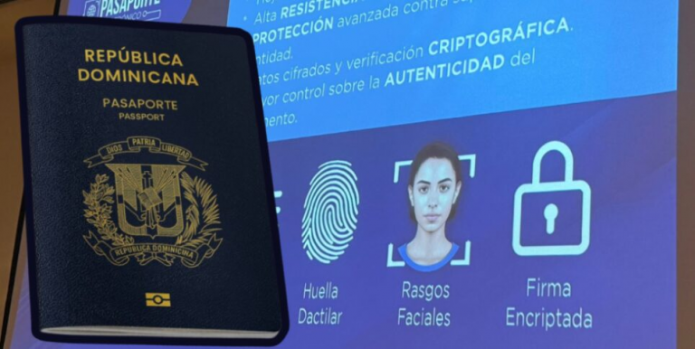 ¿Qué lo hace más seguro? El pasaporte electrónico de RD cuenta con 130 medidas de protección