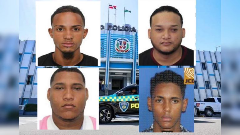 Policía busca a cuatro hombres por su presunta vinculación en tres homicidios separados en Puerto Plata
