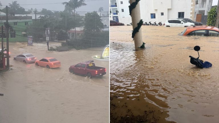 Panorama crítico en Sosúa: lluvias, inundaciones y llamados urgentes a las autoridades