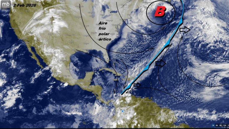 Otra poderosa masa ártica llegará al Caribe desde este fin de semana