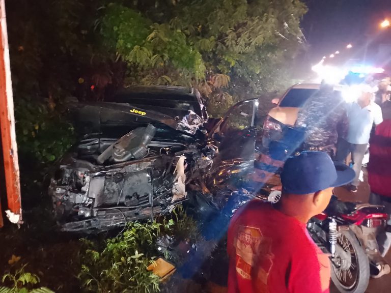 Trágico accidente deja un fallecido y dos heridos en Sosúa