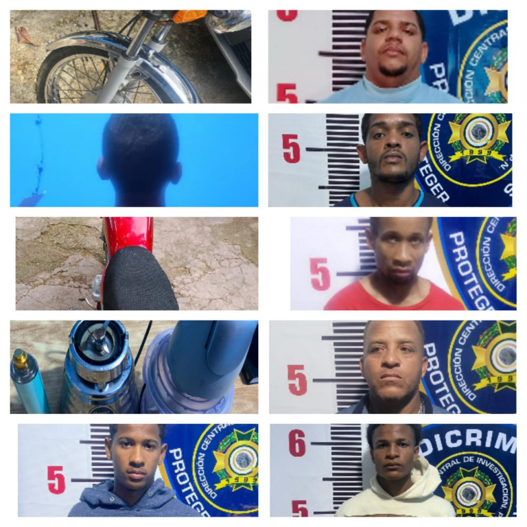 Operativos policiales dejan siete detenidos y varias recuperaciones en Higüey