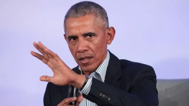 Obama responde a video racista publicado por Trump: Hay "un show bufonesco en las redes"