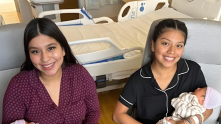 Hermanas latinas dan a luz con apenas horas de diferencia en El Bronx