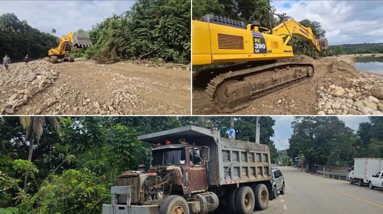 Denuncian “crimen ecológico” en ribera del río Camú en Puerto Plata