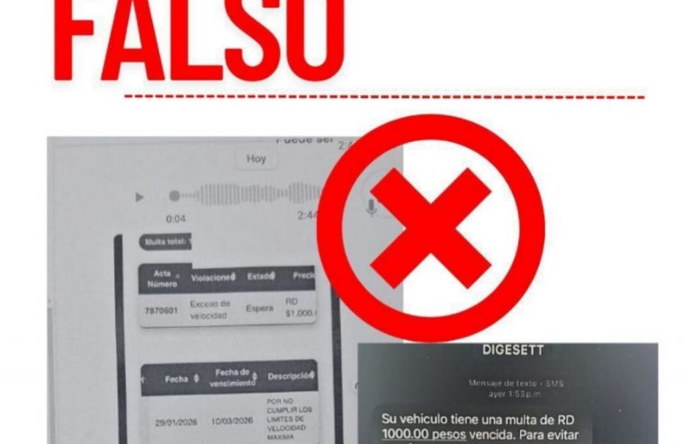 DIGESETT advierte sobre circulación de mensajes falsos utilizando el nombre de la entidad para estafar a ciudadanos