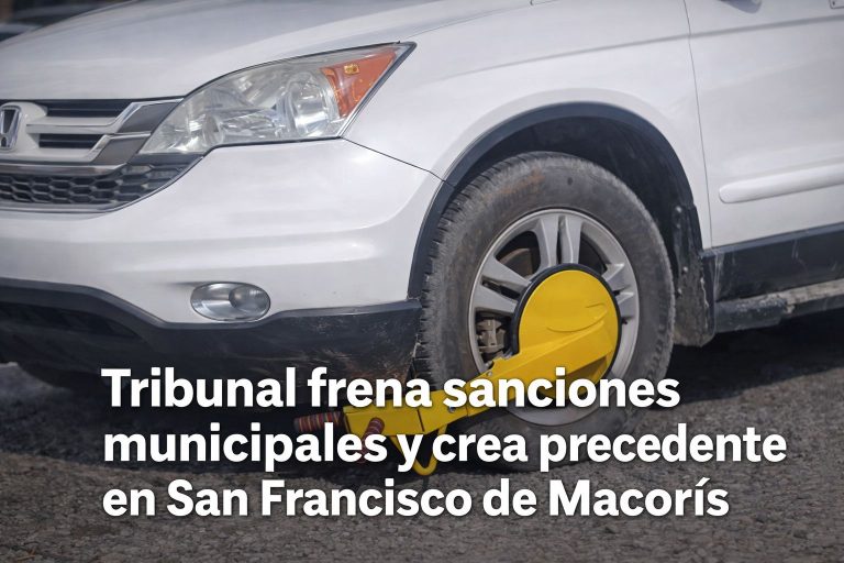 Tribunal frena sanciones municipales y crea precedente en San Francisco de Macorís