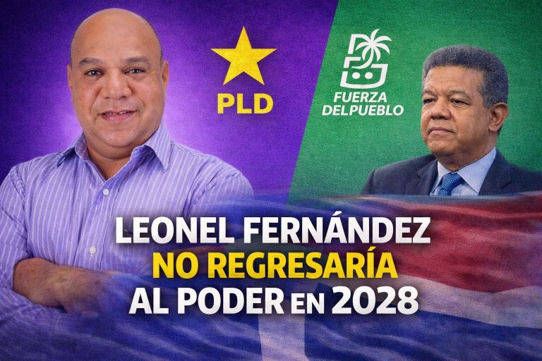Dirigente del PLD afirma que Leonel Fernández no regresaría al poder en 2028