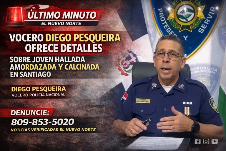 Vocero Diego Pesqueira ofrece detalles sobre caso de joven hallada amordazada y calcinada en Santiago