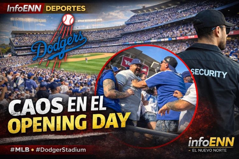 Caos en el Dodger Stadium durante el opening day empaña inicio de temporada