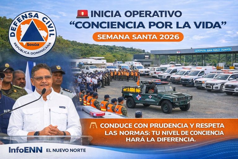Inician operativo “Conciencia por la Vida” en la Autopista Duarte por Semana Santa 2026
