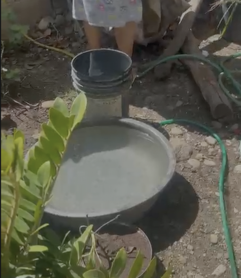 Falta de agua potable persiste en Navarrete