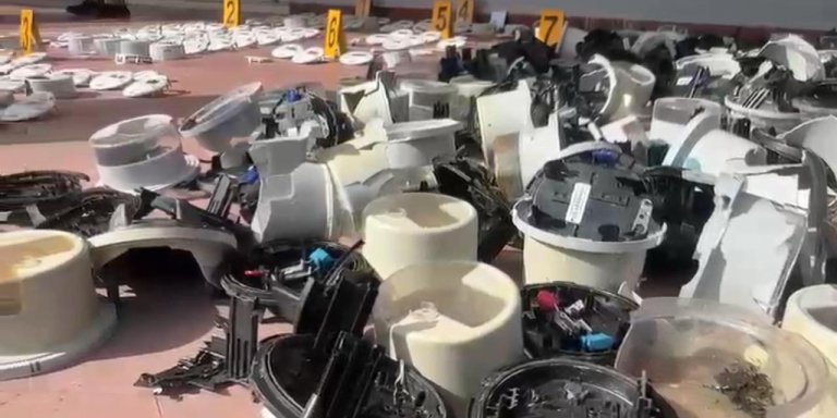 Policía desmantela centro clandestino, donde desarmaban contadores eléctricos robados en Santiago