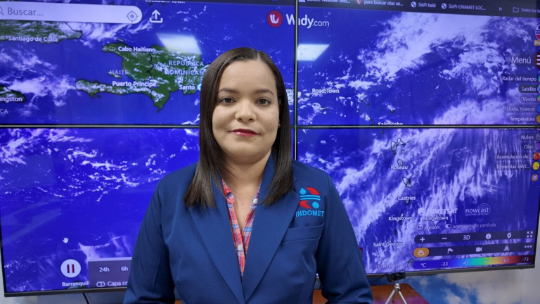 INDOMET prevé disminución de lluvias a partir de mañana tras incidencia de vaguada