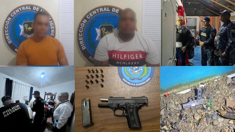 Allanan viviendas en Gaspar Hernández y Veragua; dos hombres detenidos con armas ilegales