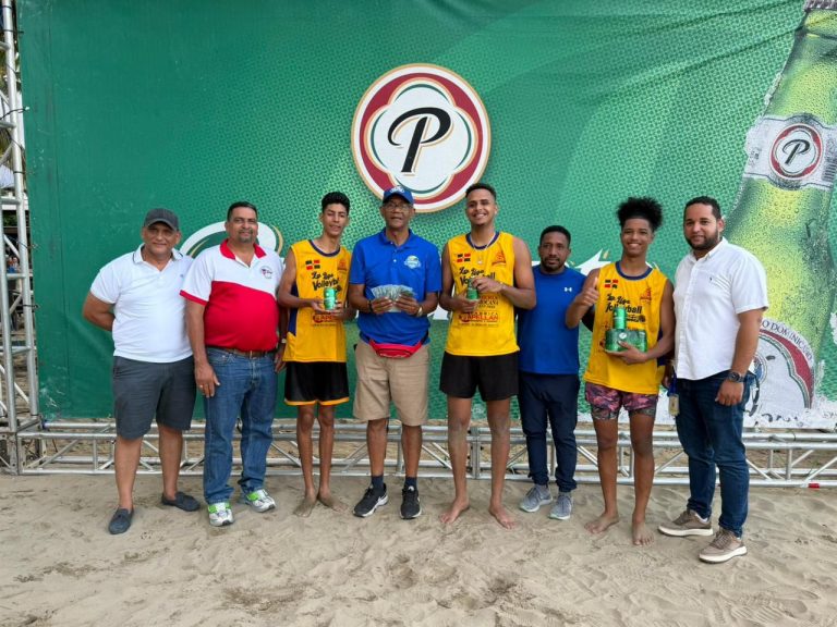 Primas y Liga de Moca Campeones XVIII Voleibol Playa Cabarete 2026.