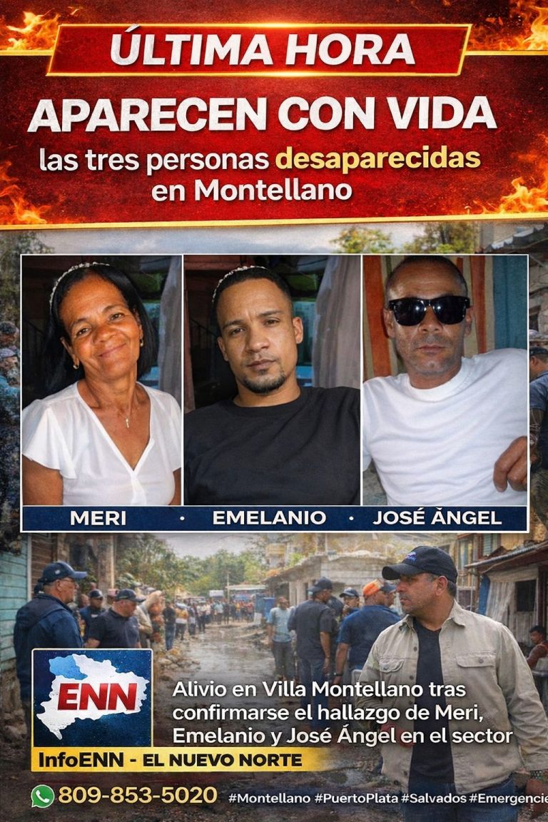 Aparecen con vida las tres personas reportadas como desaparecidas en Montellano