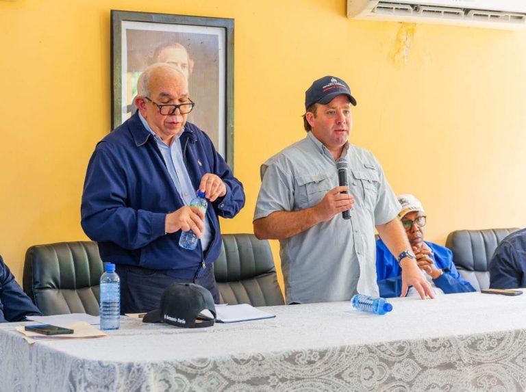 Paliza se traslada a Belloso y escucha a productores tras las lluvias