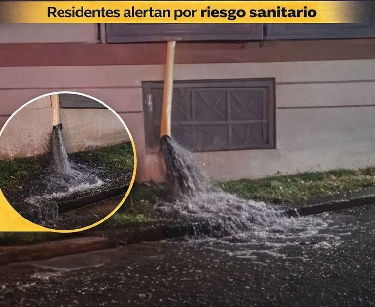 Denuncian vertido de aguas negras en Camino Libre genera preocupación sanitaria en Sosúa