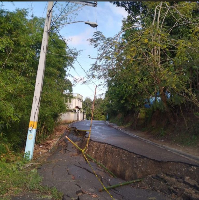Fuertes lluvias provocan deslizamientos, daños agrícolas y afectan decenas de familias en Altamira