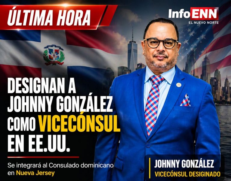 José “Johnny” González Vargas es designado vicecónsul en Nueva Jersey