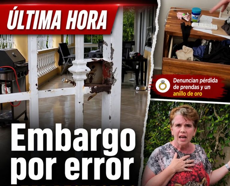 Embargo termina en error: irrumpen en vivienda equivocada en Las Canas y causan destrozos
