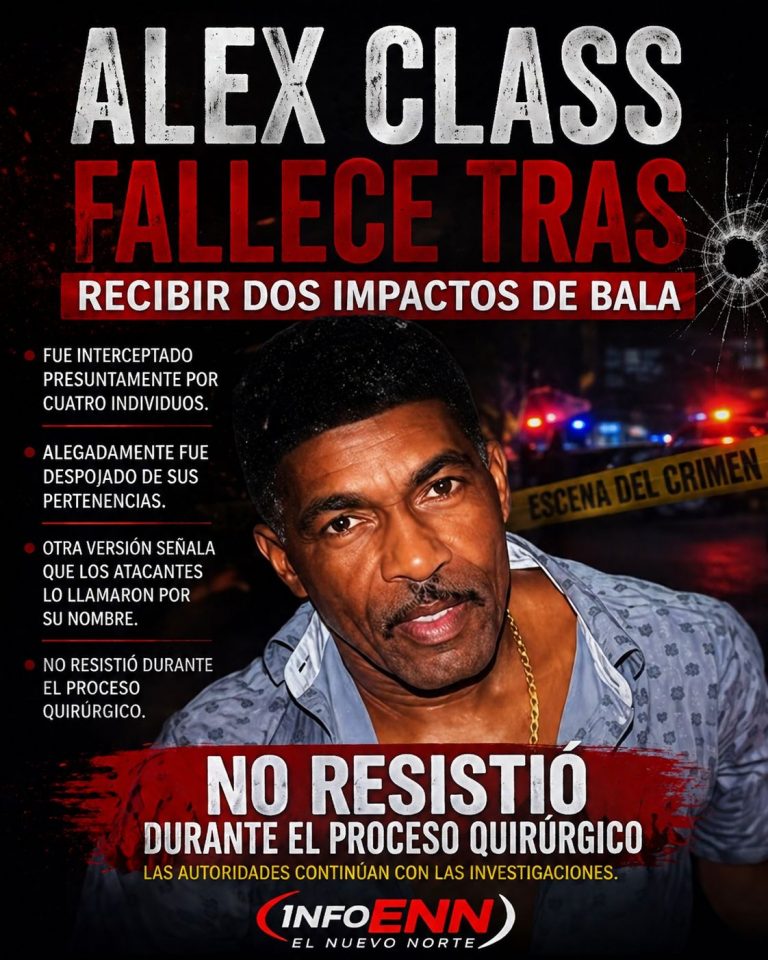 Múltiples hipótesis tras asesinato de Alex Class en Puerto Plata