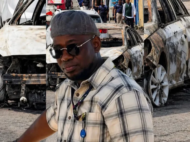 Desaparece chofer de INABIE y hallan su vehículo calcinado en Santo Domingo Norte